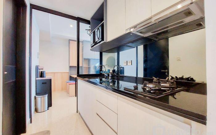 Scenic 1BR Apartment Branz BSD City By Travelio