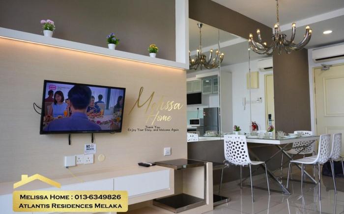 Atlantis #City View1B1BR, 4- 5Pax; Near JonkerWalk