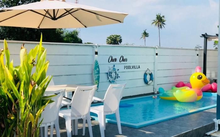 CherCherPoolVilla บ้านพักพูลวิลล่าใกล้ทะเลระยอง
