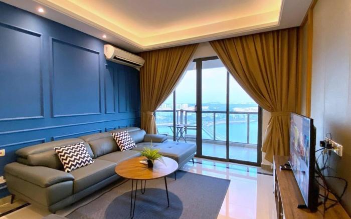 R&F 【Seaview 3Bed  with Bathtub】 by SC Homestay 