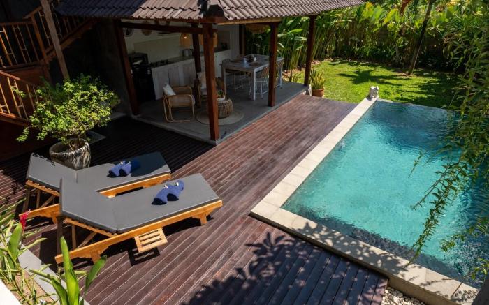 Villa Innerbloom stylish 2 BR with big pool&garden
