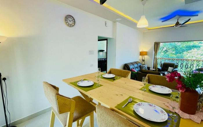 Lux 2BHK Holiday Home wt pool nr Calangute Beach