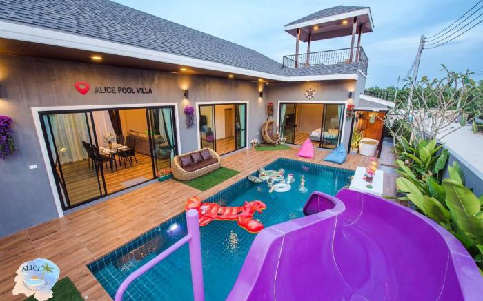 Alice pool villa cha-am