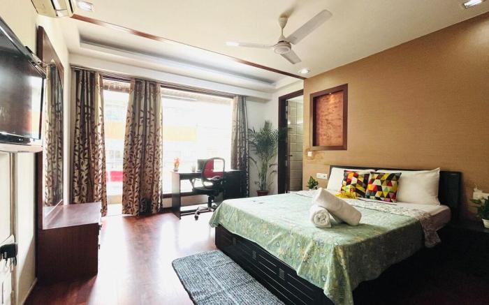 BluO 1BHK Green Park - Balcony, Lift, Parking