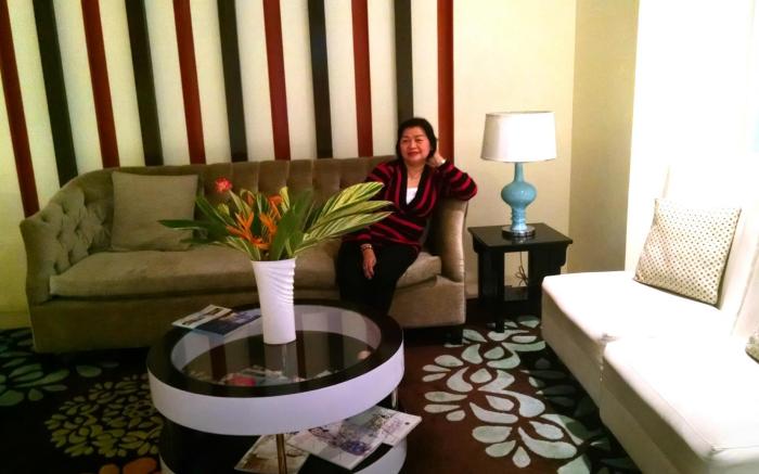 Relax while waiting, stay near the Airport.  Shh..