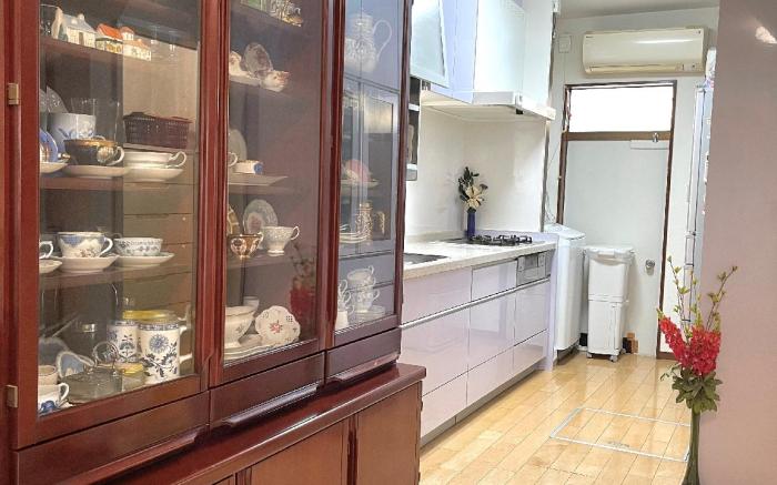 t日式庭院豪宅　寝室2部屋＋貸し部屋1室有り。4名まで宿泊可。ゆっくり過ごせる個室３部屋。