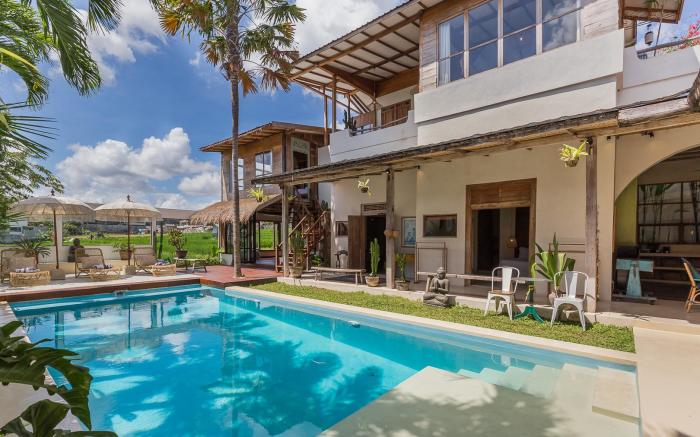 Pool 7Bed Villa Yoga Gym Cinema 10min Canggu Beach