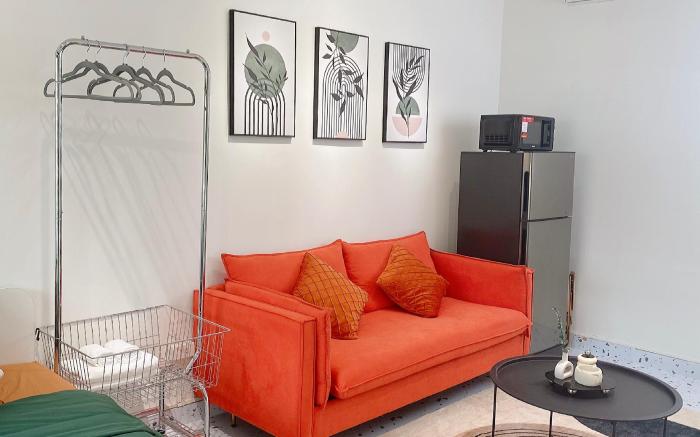Full of Light Apartment 2BR w/Balcony@Train Street