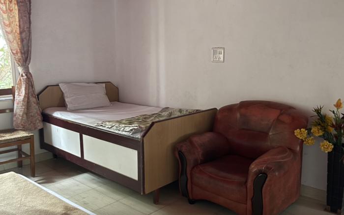 Couple room with massive hall