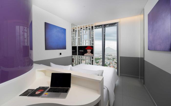 Wink Hotel Tuy Hoa Beach - Full 24hrs stay & Rooftop Pool Bar