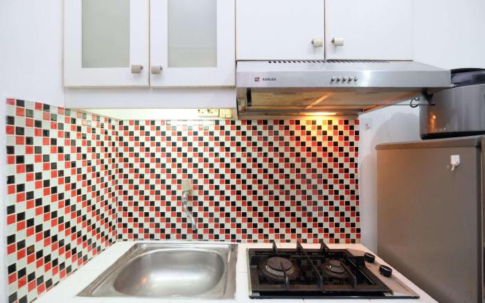 Homey Furnished Studio Green Bay Pluit By Travelio