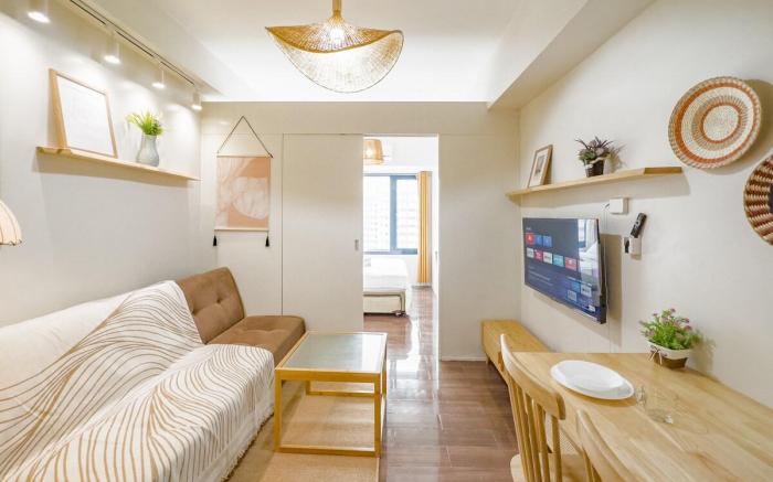 Cozy Woodland Retreat 1BR in Air Residences 2X52