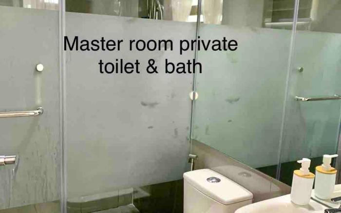 Simple & comfy Air Res.3BR-6Beds 2 bath -CityView