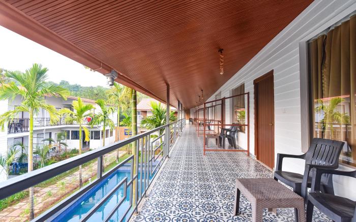 Fabhotel morjim bliss, 500 mtrs From Morjim beach