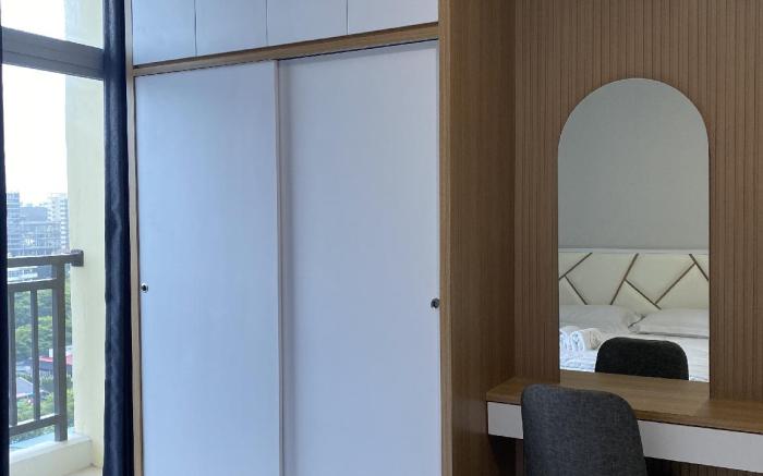 Twin bed Room by SKYLINE @Formosa Residence Batam 