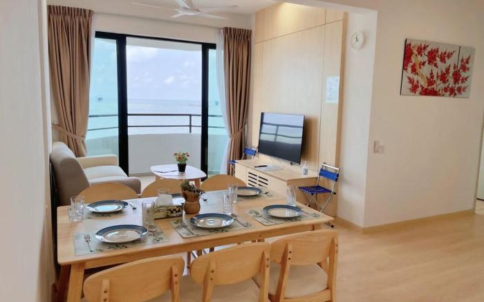 Mutiara|Beach Front|2room8|10minuts to town|2-8pax