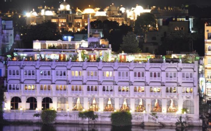 The Red Pier by Downtown Udaipur