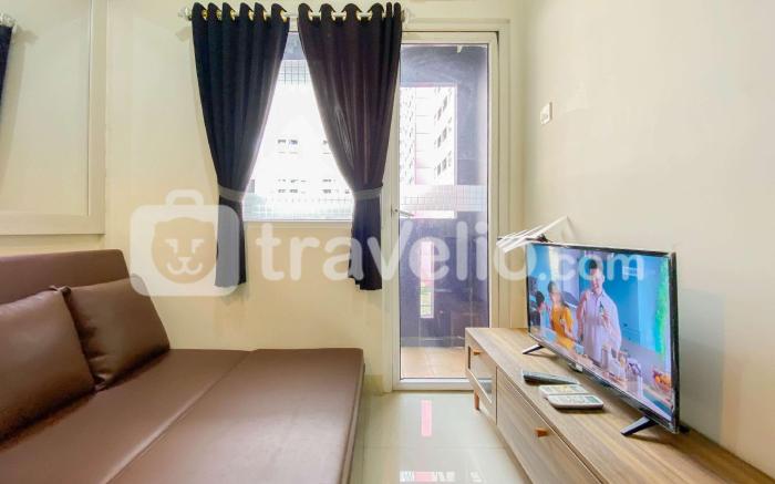 Good Homey 2BR at Green Pramuka City By Travelio