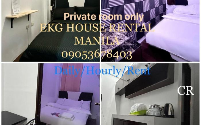 Night Stay 8PM-8AM EKG MANILA House Rental
