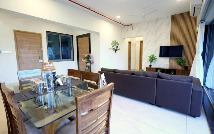 Ghansoli Service Apartment - 3 BHK for Family