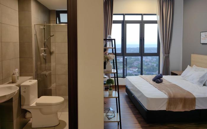 K Avenue *Sunset View*  3 Pax (5 mins to Airport)