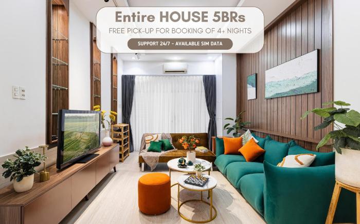 NEW | Premium 5BRs 4WC local house *centre*town