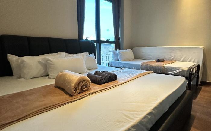 L Homestay Soho Kk City Centre 4Pax | WI-FI | Pool