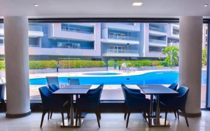 Deluxe  Furnished Apartment  ocean blue compound 