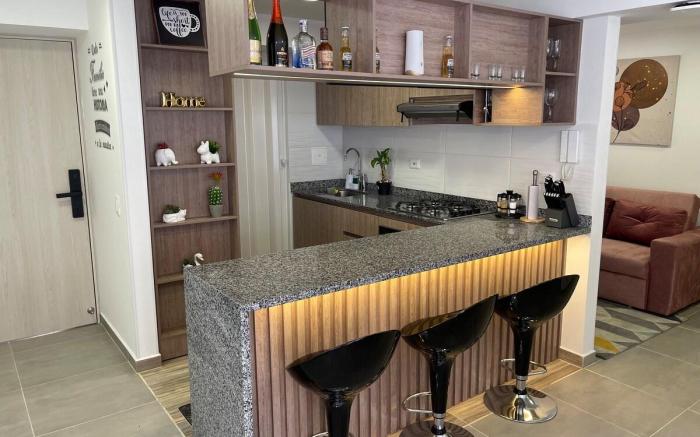 Acogedor apartamento cerca de clínica en F/blanca