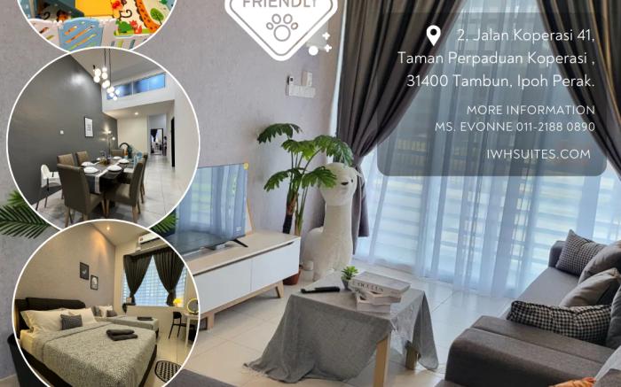 ST2 Single Storey House 14pax Baby land + BBq