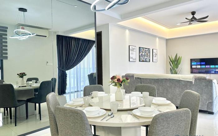 Country Garden•3BR Balcony SeaView 7Pax/JohorBahru