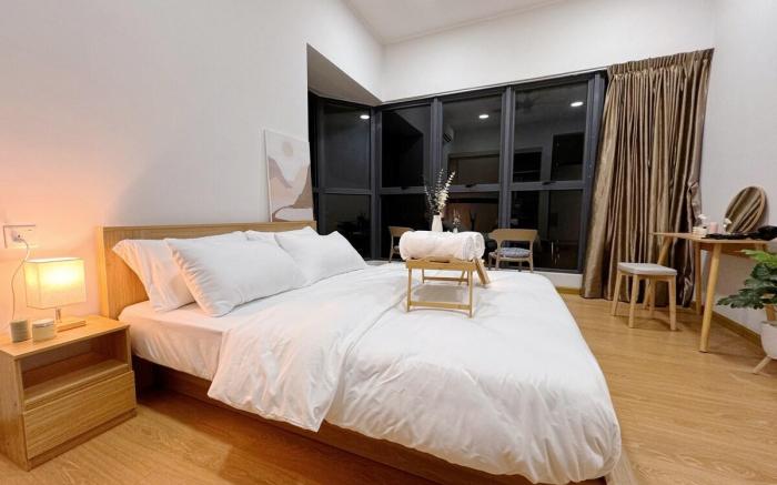 Muji Full Seaview FOC Netflix 2CarPark 3BR 6-12pax