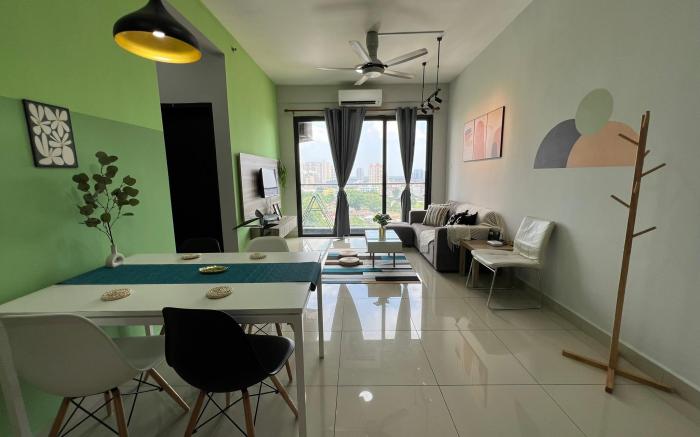 RiverView 8PAX 2BR in KBtown Wi-Fi, A-6-5