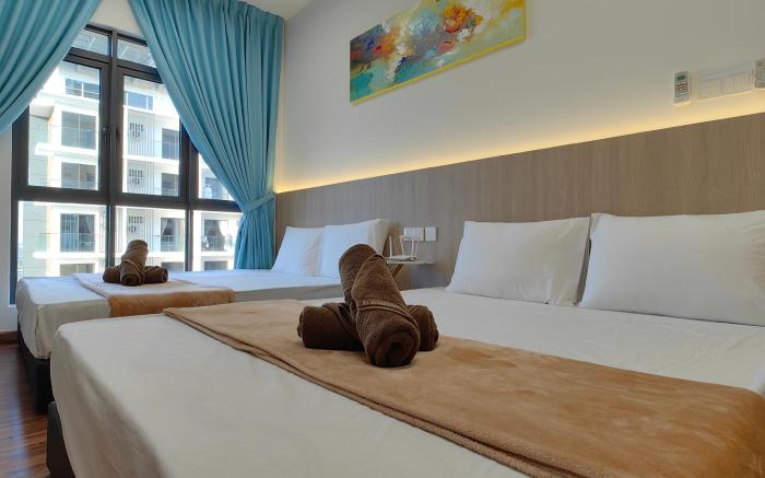 High Floor K Avenue Cozy Home Private Room 4 Pax