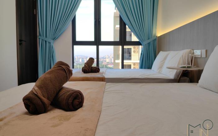 K Avenue Comfort Studio 3 Pax (5 mins to Airport)