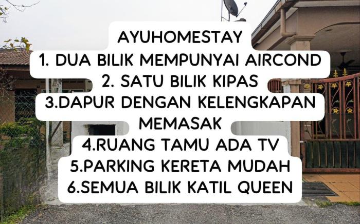 AYUHOMESTAY III KUNDANG GAMUDA GARDEN