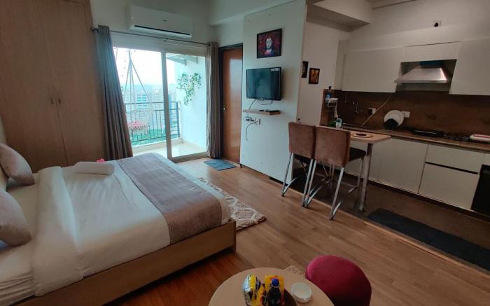 Sojourn Stays- Cozy cabin studio Apartment