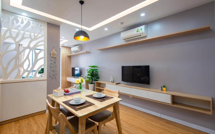 Studio apartment in 81 linh lang