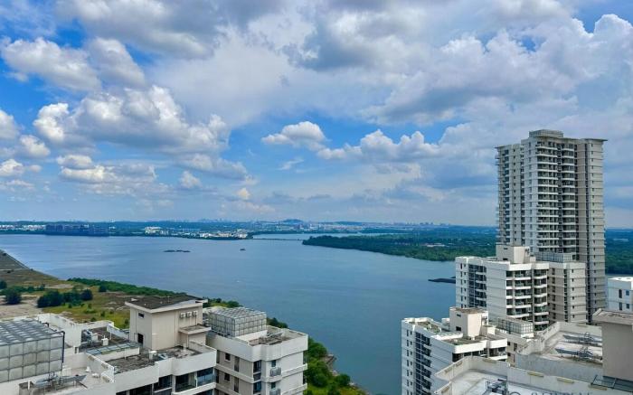 Seaview Country Garden Danga Bay/3Bedroom 6Pax