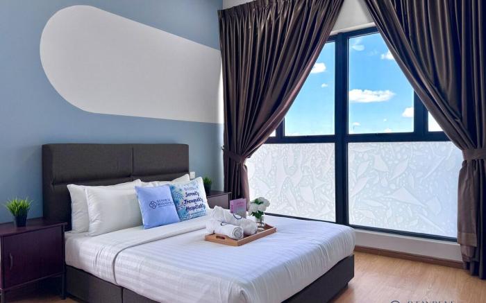 Seaview Country Garden Danga Bay/3Bedroom 6Pax