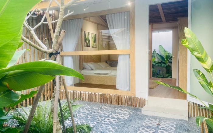 Ngôi nhà 108m2 không gian mở nhiều cây xanh mát mẻ