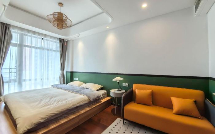 A Little Benxiang / Mangrove Bay Riverside Family B&B Duplex Four-Bedroom Apartment 1904 / Adjacent 