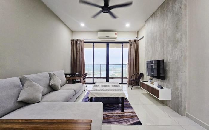 Danga Bay JB，Beachfront Condo with Seaview，Netflix