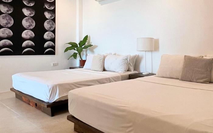 Beachfront Flat w/ Two Beds,  Kitchen & Balcony
