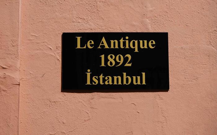 le Antique 1892 istanbul