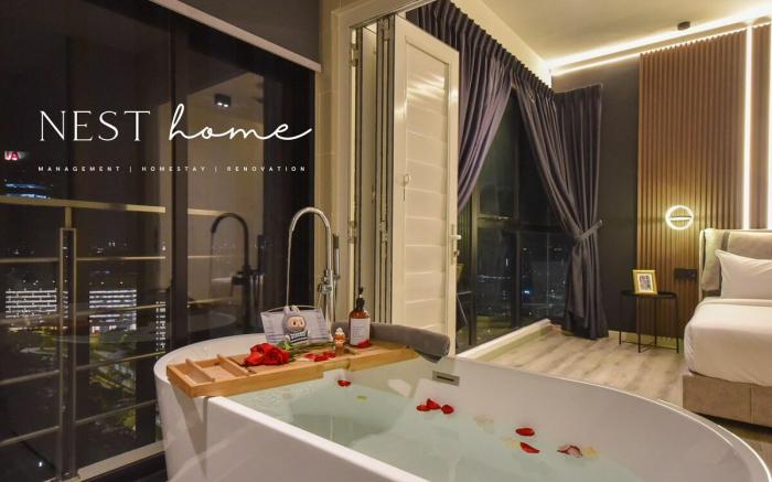 【Pool Table & Bathtub】D'Imperial Suite【Southkey】16