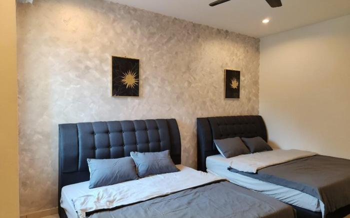10min to Ipoh town/gemilang tawas/4br4bath/15pax