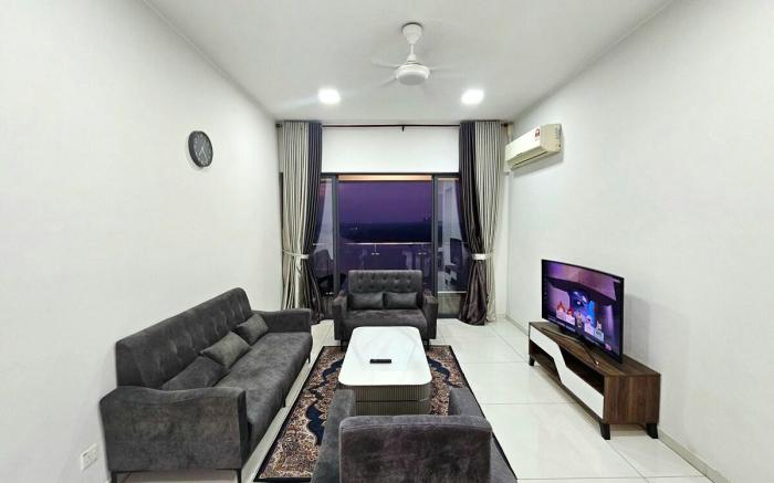Danga Bay JB，Beachfront Condo with Seaview，Netflix
