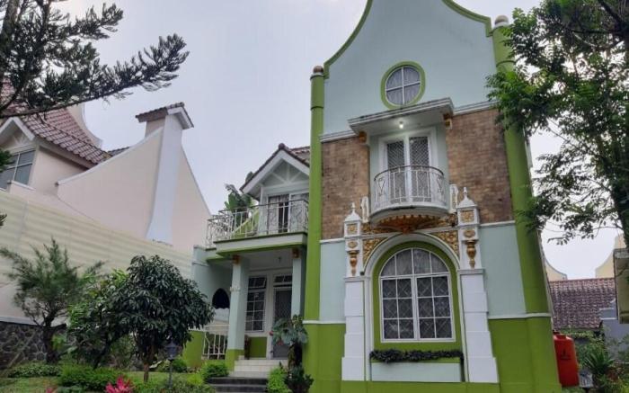 Villa puncak bogor kota bunga 3 kamar ada ac