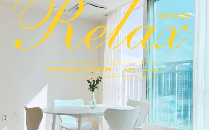 Bupyeong Full Furnished 3bd2ba 4beds 30minstoSeoul